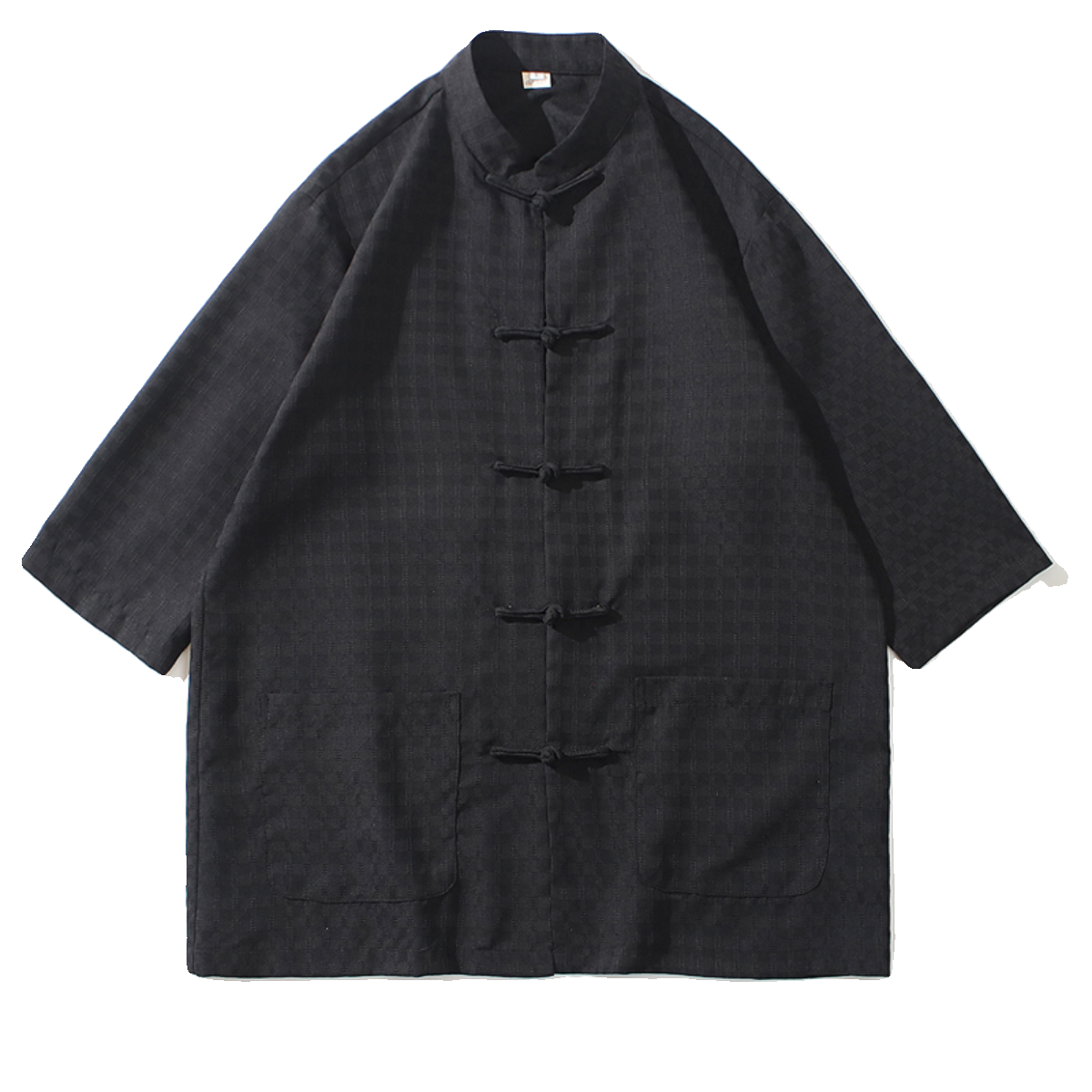 2024春夏风男装盘扣中式唐装汉服短袖衬衫衬衣C229-Y906-P65,男装衬衫,电商C229