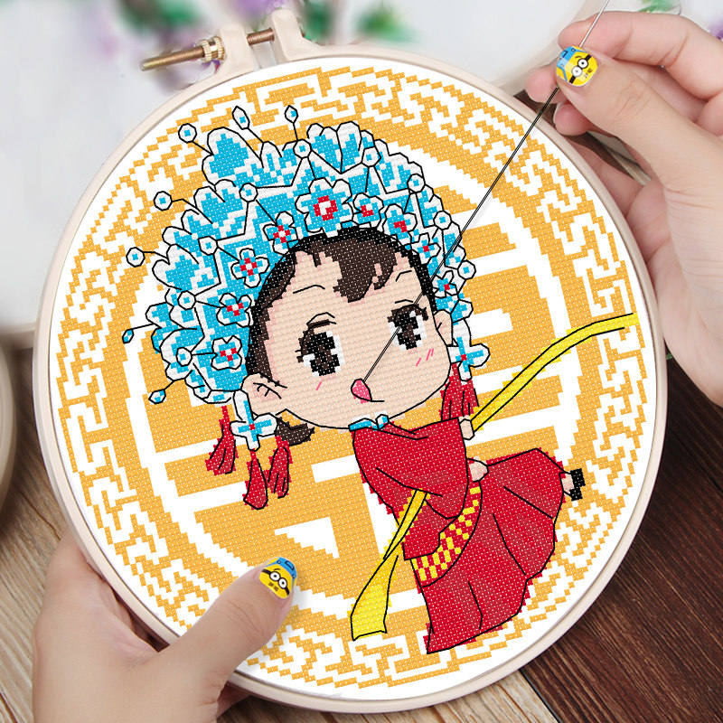 钻石画客厅情侣一对结婚款婚礼小幅十字绣小件钻石绣2026新款线绣