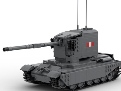 moc积木坦克模型小颗粒拼装玩具