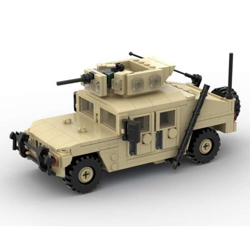 M1151悍马MOC积木军事模型