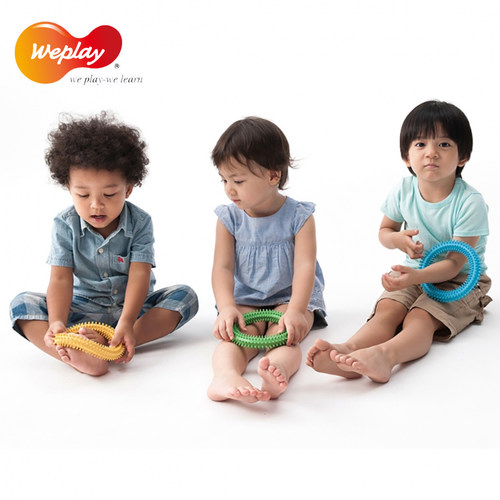 幼儿园早教感统训练器材 台湾weplay扭扭圈 3种不同硬度触觉刺激