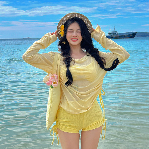 2026新款大码显瘦三件套泳衣