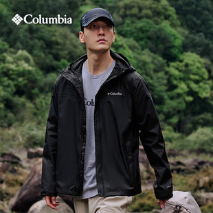 Columbia哥伦比亚2026春夏新款户外男装防水单层冲锋衣外套RE2433