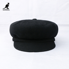 KANGOL袋鼠男女帽子画家帽报童带帽檐羊毛保暖冷帽秋冬正品0259BC