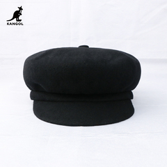 KANGOL袋鼠男女帽子画家帽报童带帽檐羊毛保暖冷帽秋冬正品0259BC