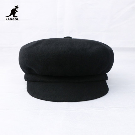 KANGOL袋鼠男女帽子画家帽报童带帽檐羊毛保暖冷帽秋冬正品0259BC