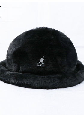 KANGOL袋鼠男士帽子盆帽宽檐冬季保暖经典百搭休闲舒适K4190ST