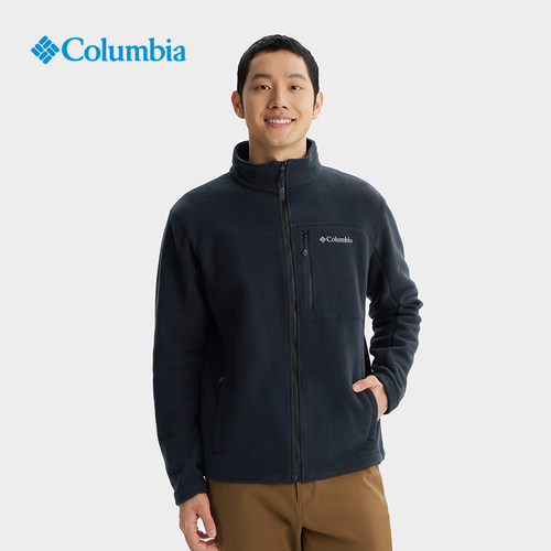 哥伦比亚抓绒衣热能保暖男