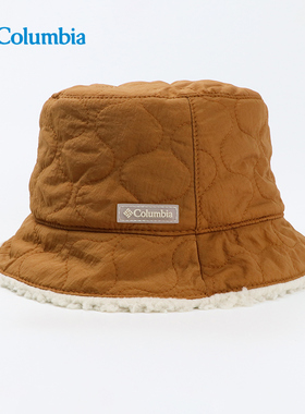 Columbia哥伦比亚盆帽25秋冬男女款户外可双面戴拒水机织帽CU4164
