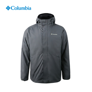 Columbia哥伦比亚冲锋衣男三合一25秋冬户外保暖羽绒内胆XE5418