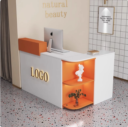 收银台小型服装店转角吧台吧台桌