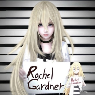 杀戮天使cos瑞吉儿网红同款假发女长直发动漫二次元造型全头套式