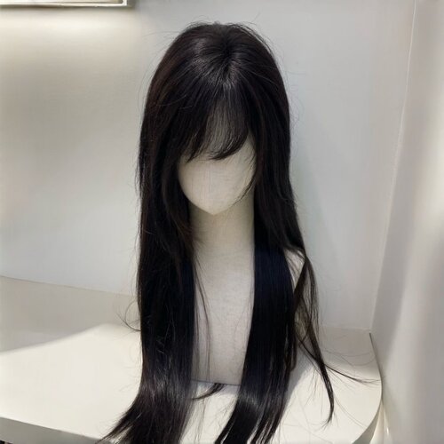 假发女长直发Lolita少女感全头套