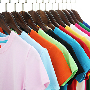 班服定制t恤纯棉圆领文化衫短袖印字diy衣服广告衫手绘空白t恤