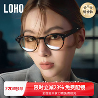 復(fù)古圓框眼鏡女可配近視度數(shù)