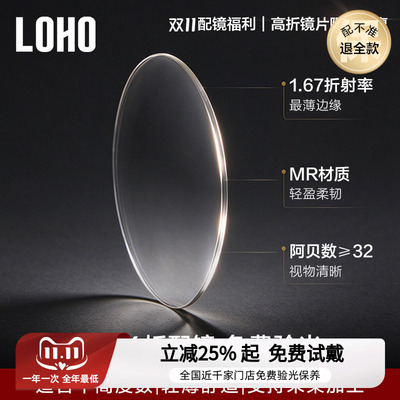 依视路旗下工厂1.67镜片定制