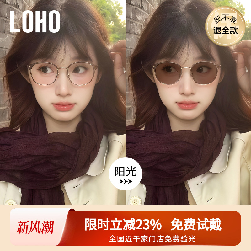 LOHO全国连锁丨变色眼镜top丨