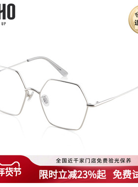 LOHO八边形眼镜金属防辐射防蓝光新款近视眼镜个性潮流韩版LHY002