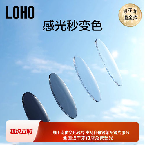 全国连锁丨变色镜片热销榜TOP.丨