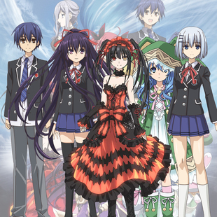 约会大作战七罪时崎狂三夜刀神十香二次元动漫周边亚克力立牌摆件