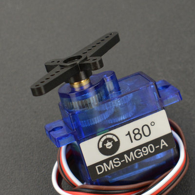 DFROBOT出品 9g 180度金属带模拟值反馈舵机（1.5kg）SER0047