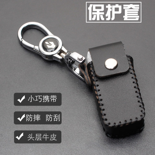 适用山狗G20G21拇指运动相机保护套真皮G11+记录仪收纳袋钥匙包扣