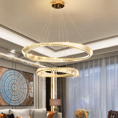 高透亮水晶灯体透光柔和不伤眼