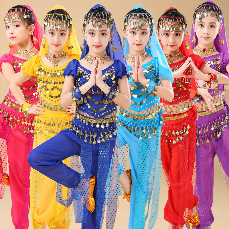 六一儿童印度舞演出服天竺少女