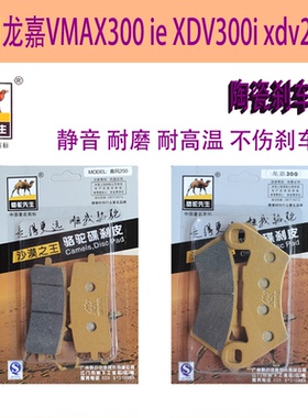 LTXS陶瓷刹车片适用龙嘉VMAX300ie XDV300i xdv250si碟刹皮制动片