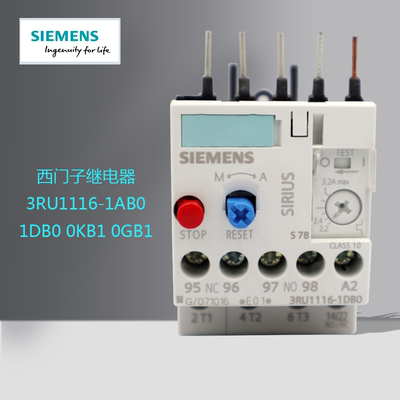 继电器3RU1116SIEMENS1FB11GB1