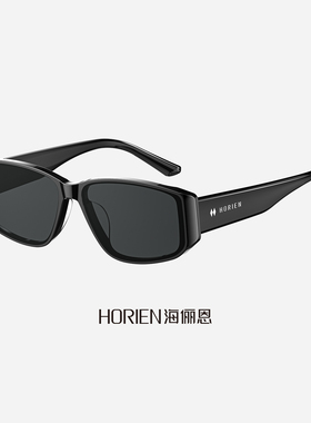 26新款时尚方框墨镜山野绿个性窄框太阳镜女防紫外线户外旅行必备