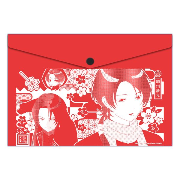 渡鸦阁下现货 日版 刀剑乱舞文件袋文件夹 加州清光