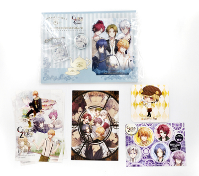 渡鸦阁下现货日版Clock Zero终焉之一秒明信片徽章