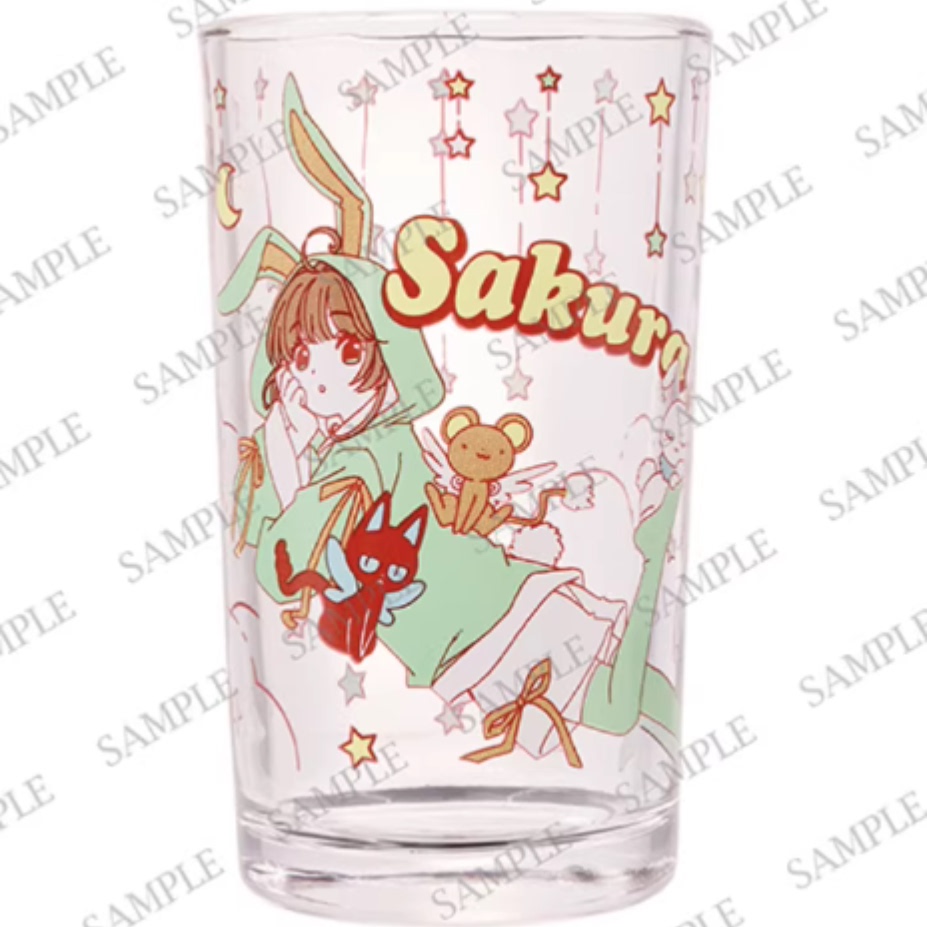 渡鸦阁下 现货 日版 CLAMP展 魔卡少女樱 玻璃杯 小樱