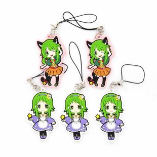 渡鸦阁下 现货日版虚拟歌姬中岛爱 GUMical 橡胶挂件