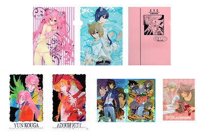 渡鸦阁下现货日版高河弓 LOVELESS 高达00同人文件夹