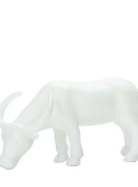 牛气冲天迷你家居客厅德化白瓷