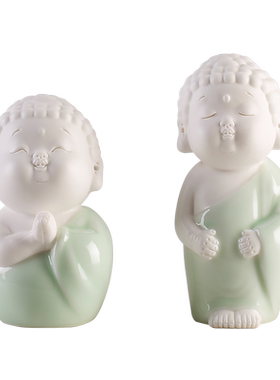 陶瓷桌面装饰新中式客厅大日如来