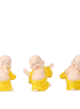 禅意弥勒佛像陶瓷工艺客厅博古架