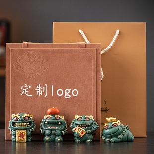 创意招财貔貅桌面摆件高档礼品一切顺利诸事大吉家居客厅玄关装饰