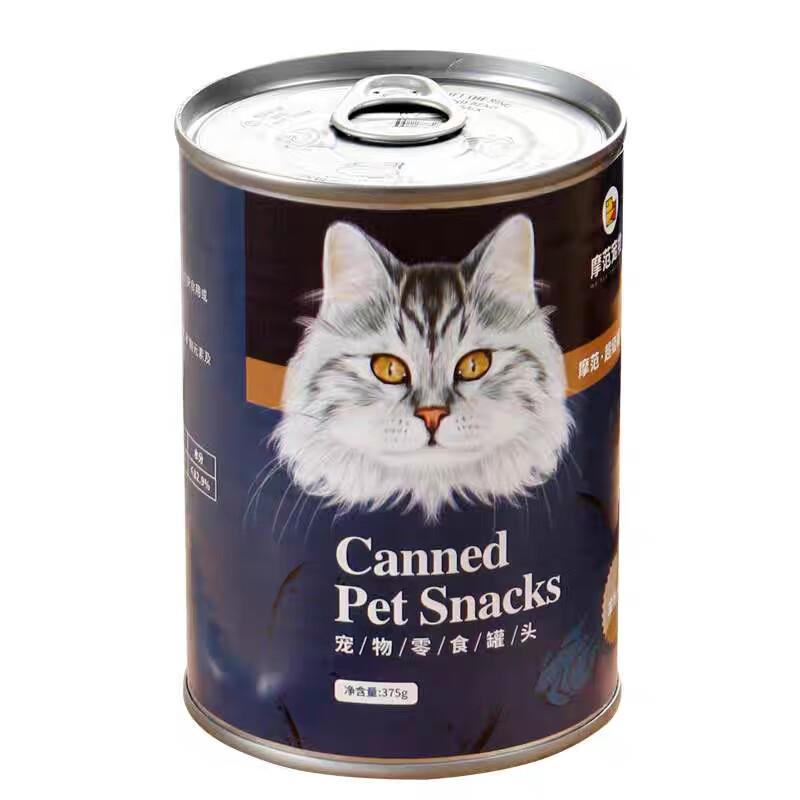 摩范摩范猫罐头营养成幼猫湿粮条猫咪零食罐头红白肉375g*6罐整箱