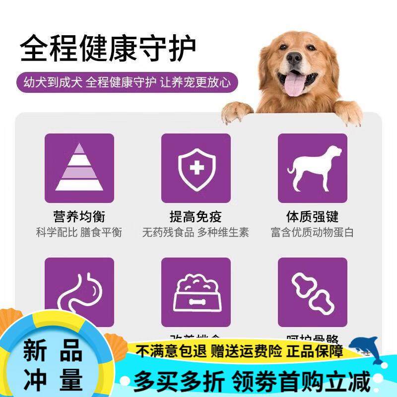 兽小二狗粮全价风干鲜肉无谷泰迪柯基比熊小成幼犬冻干狗粮 兽小