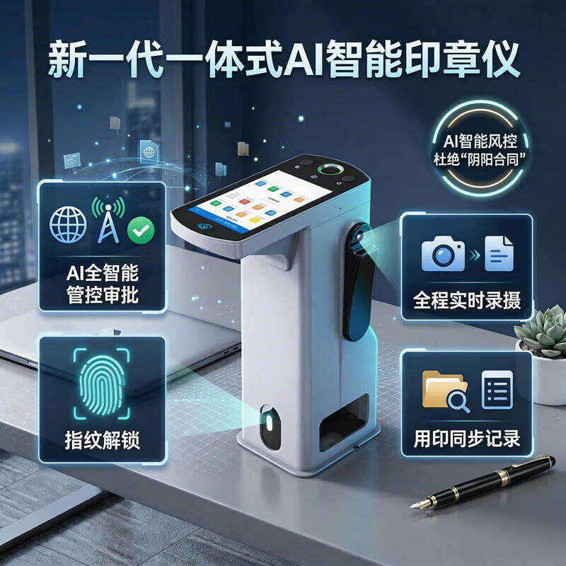 金蝶智能印章管理机便携式公章管控财务章手机远程授权 ZNYZ-K20