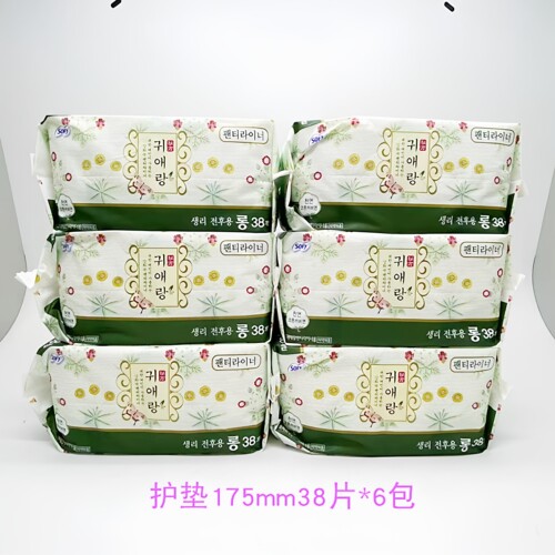 贵艾朗棉柔透气护垫17.5cm6包