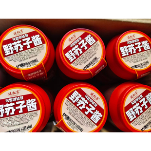 延松亭野苏子酱  延边朝鲜族风味 牛肉汤饭酱 调料酱