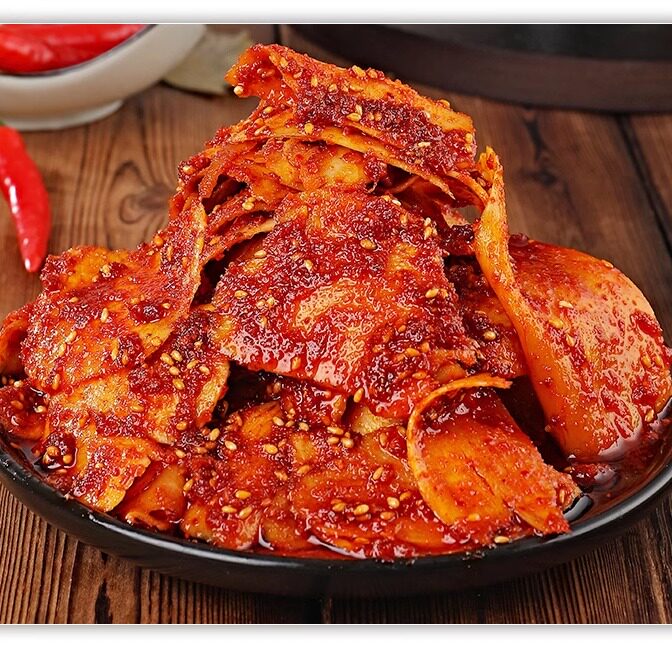 自拌牛板筋特产自拌香辣牛板筋diy零食