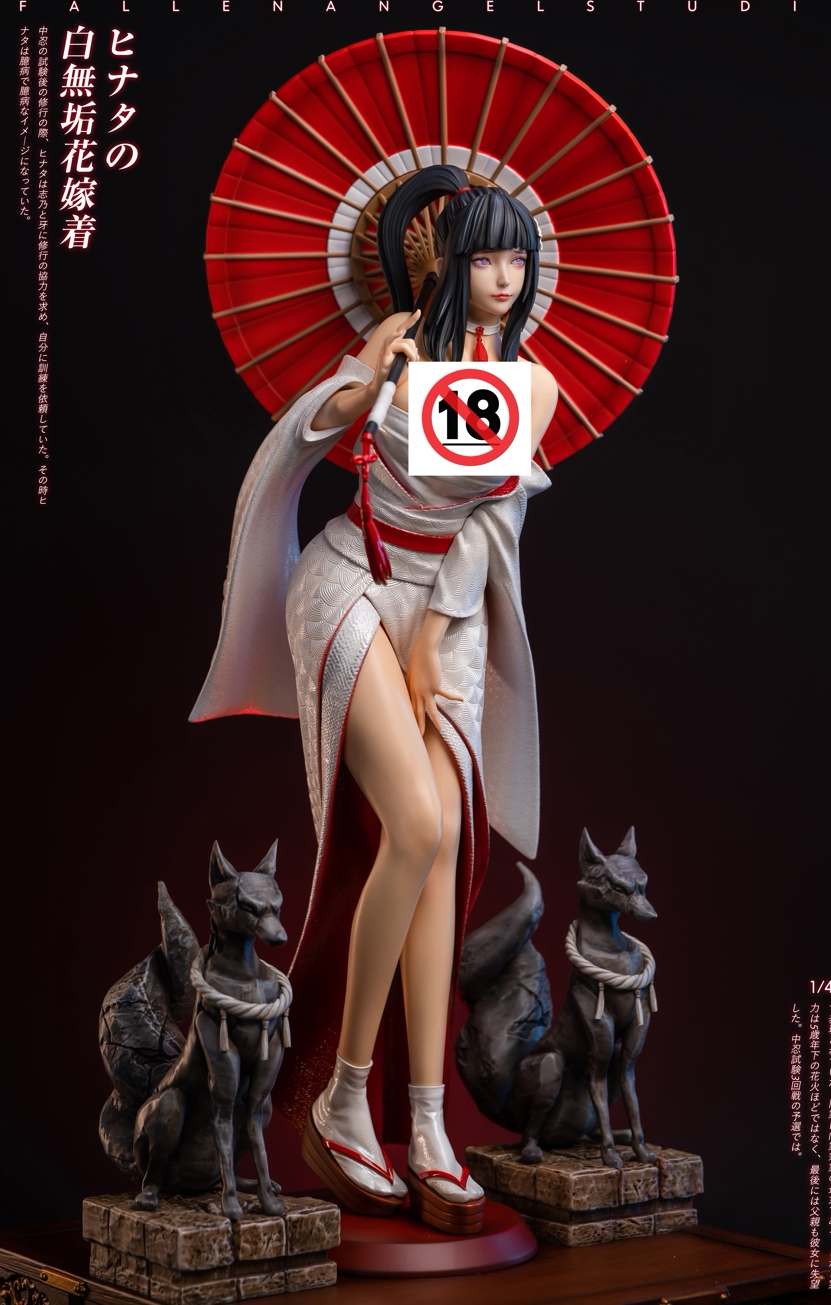 私人订制fabikini系列05火影忍者白无垢雏田 日向可双摆gk手办模