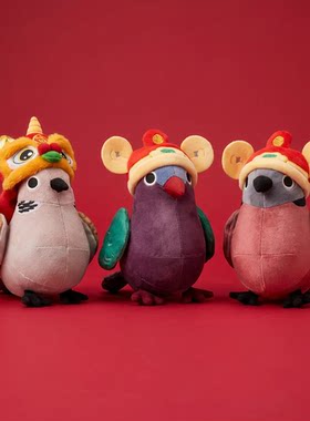 新年做乜鳩（現貨）公仔掛飾盲盒