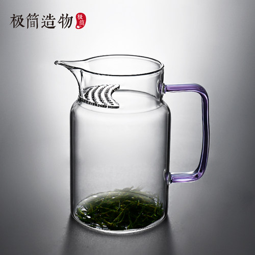 大号加厚高硼硅玻璃公道杯