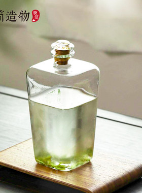 四方玻璃冷水壶绿茶茶叶冷泡瓶
